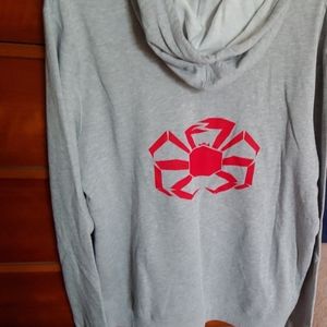 Sweatshirt. Grey with hood. XL. BRAND NEW SALE Sale
